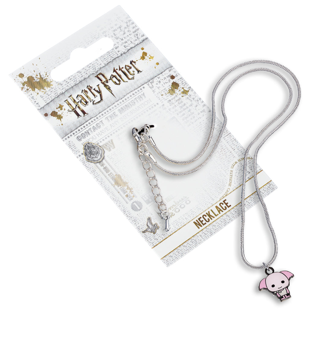 Harry Potter Dobby The Elf Chibi Enamel Necklace