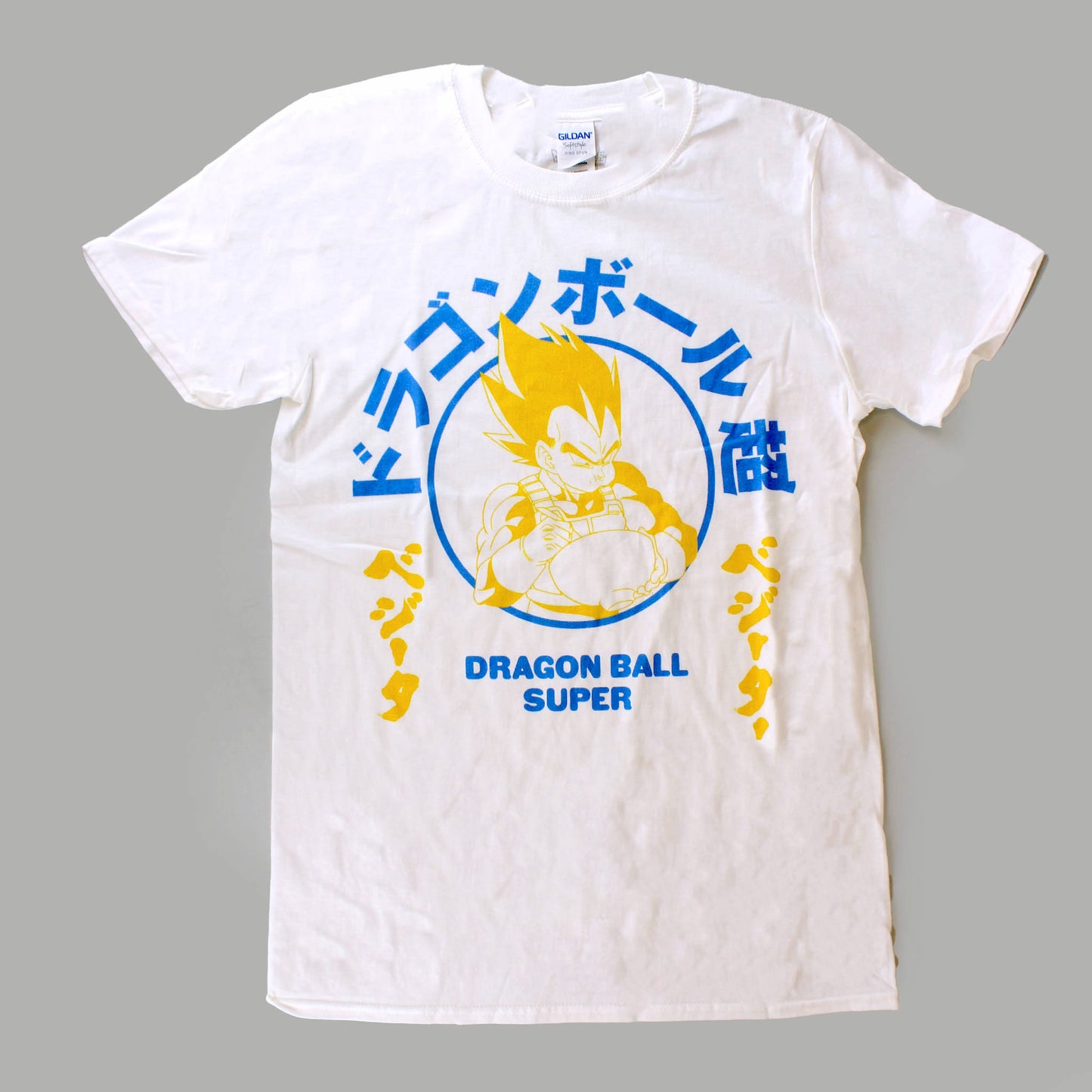 *Clearance* Vegeta (Dragon Ball Super) White Unisex Shirt