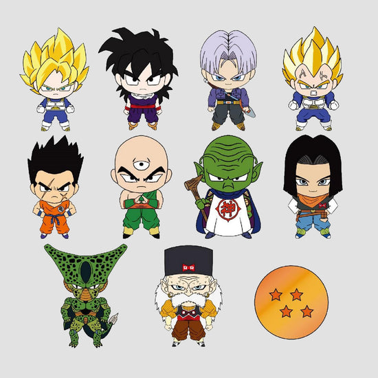 Dragon Ball Z (Series 4) 3D Sculpted Surprise Character Keychain Clip