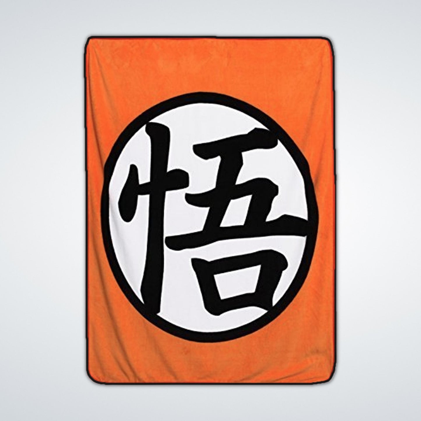 Load image into Gallery viewer, Goku Symbol (Dragon Ball Z) Throw Blanket
