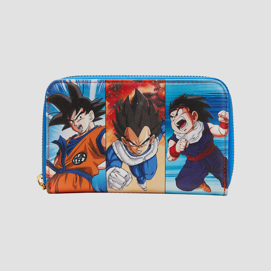 Load image into Gallery viewer, Dragon Ball Z Trio Zip Around Wallet by Loungefly
