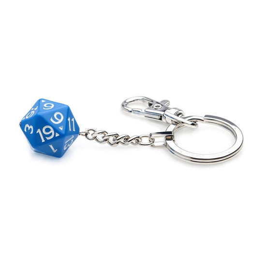 Load image into Gallery viewer, Dungeons &amp;amp; Dragons D20 Dice Keychain
