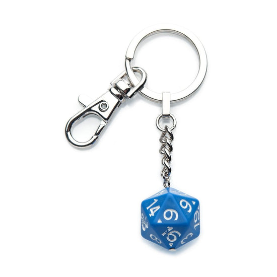 Load image into Gallery viewer, Dungeons &amp;amp; Dragons D20 Dice Keychain

