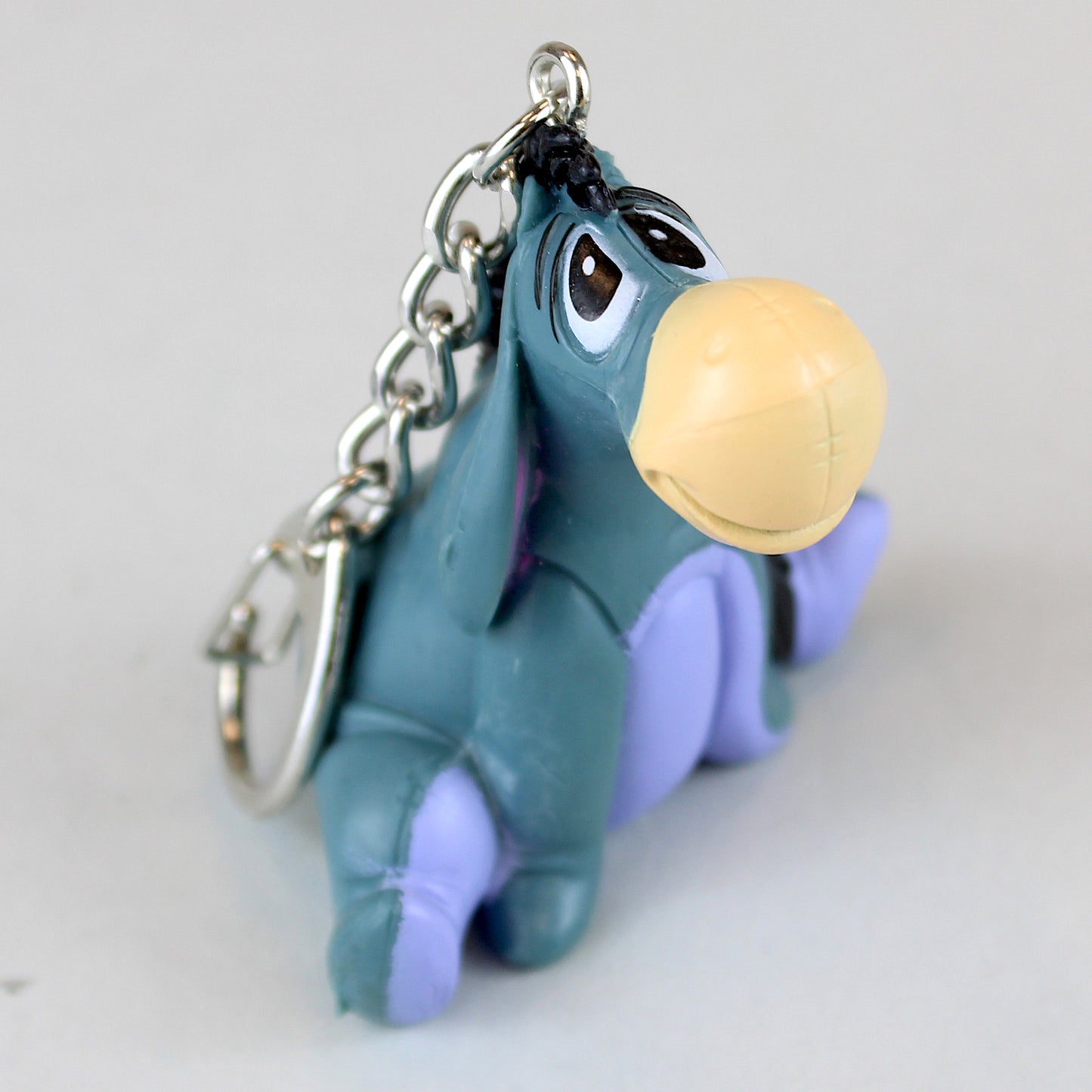 Eeyore (Winnie the Pooh) Disney 3D Sculpted Mini Figure Clip Keychain