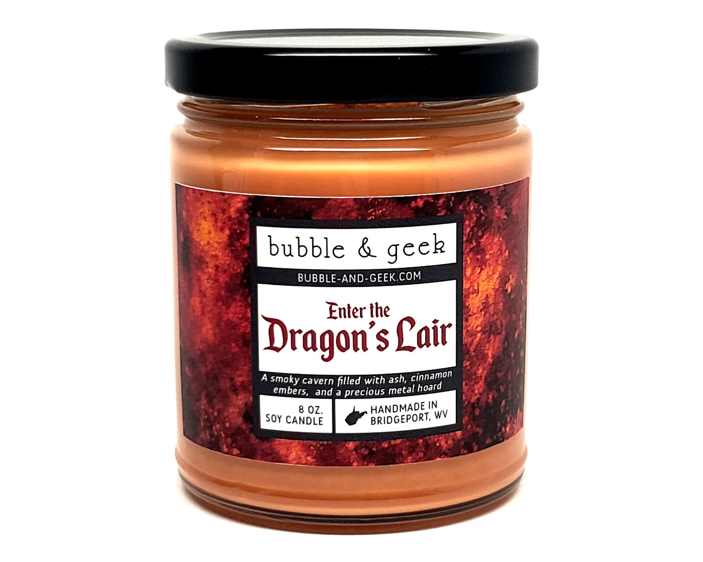 Enter the Dragon's Lair (RPG Collection) Candle Jar