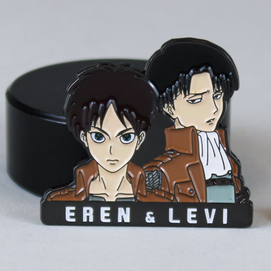 Eren and Levi (Attack on Titan) Enamel Pin
