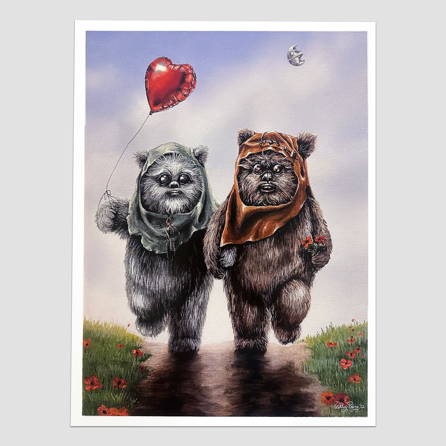 Ewoks "Our Love will Endor" (Star Wars) Parody Art Print