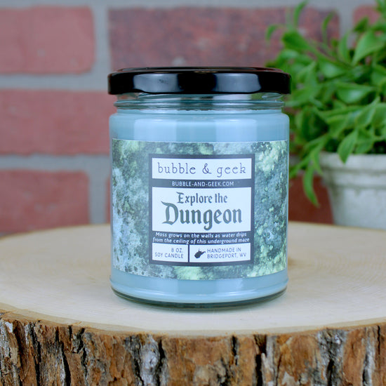 Explore the Dungeon (RPG Collection) Candle Jar