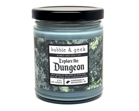 Explore the Dungeon (RPG Collection) Candle Jar