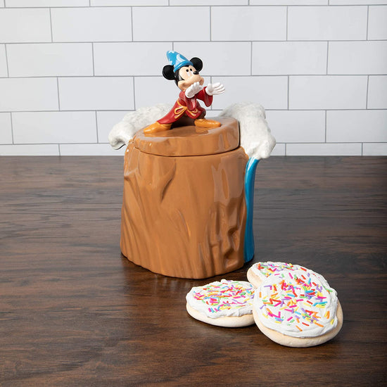 Load image into Gallery viewer, Fantasia (Disney) 80th Anniversary Sculpted Ceramic Cookie Jar
