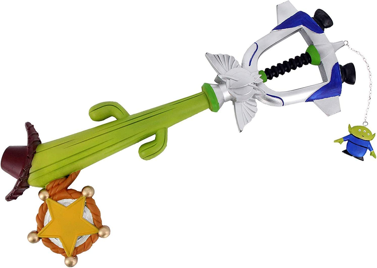 Load image into Gallery viewer, Favorite Deputy (Kingdom Hearts) Toy Story Keyblade Foam Prop Replica
