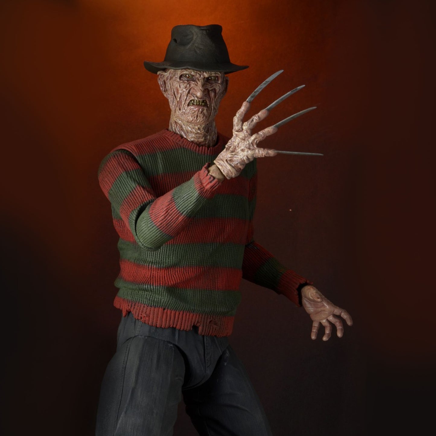 Load image into Gallery viewer, Freddy Krueger (A Nightmare on Elm Street Part 2: Freddy&amp;#39;s Revenge) NECA 1:4 Scale Action Figure
