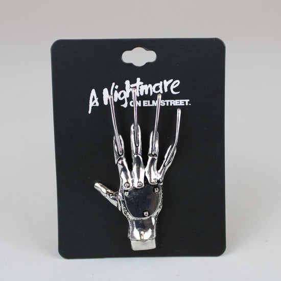 Load image into Gallery viewer, Freddy Krueger Glove (Nightmare on Elm Street) Sculpted Metal Pin
