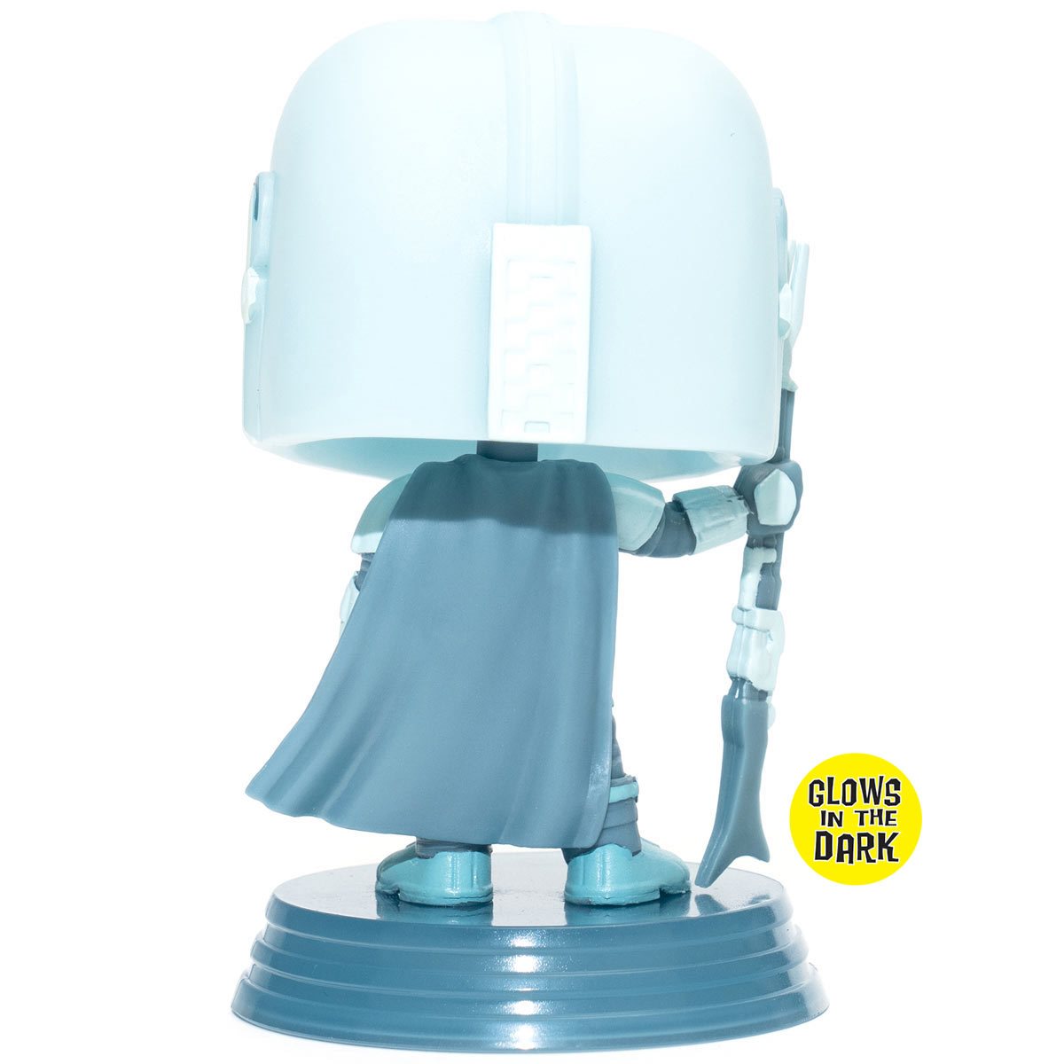 The Mandalorian (Hologram) Star Wars EE Exclusive Glow In The Dark Funko Pop!