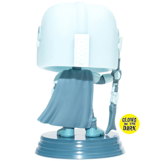 The Mandalorian (Hologram) Star Wars EE Exclusive Glow In The Dark Funko Pop!