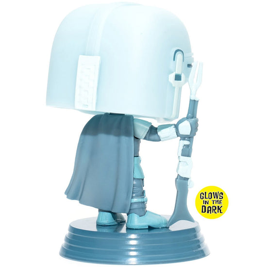 The Mandalorian (Hologram) Star Wars EE Exclusive Glow In The Dark Funko Pop!