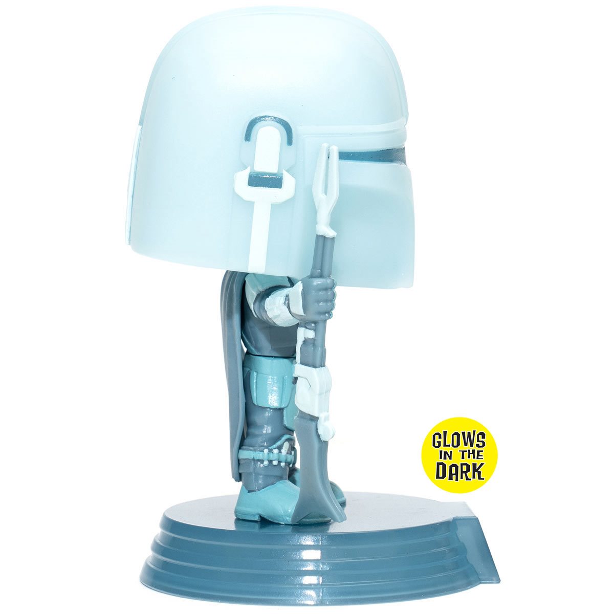 The Mandalorian (Hologram) Star Wars EE Exclusive Glow In The Dark Funko Pop!