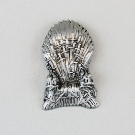 Load image into Gallery viewer, The Iron Throne 3D Sculpted Metal Pin
