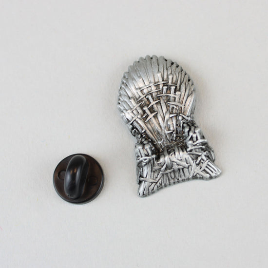 Load image into Gallery viewer, The Iron Throne 3D Sculpted Metal Pin
