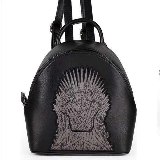 Load image into Gallery viewer, *Clearance* The Iron Throne (Game of Thrones) Micro Backpack by Danielle Nicole
