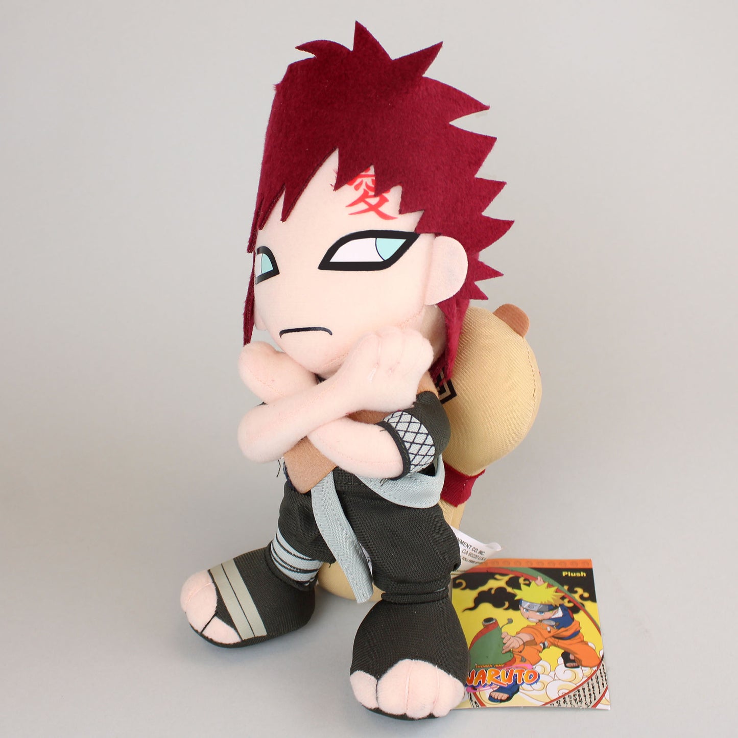 Load image into Gallery viewer, Gaara (Black Costume) Naruto Shippuden 8&amp;quot; Plush
