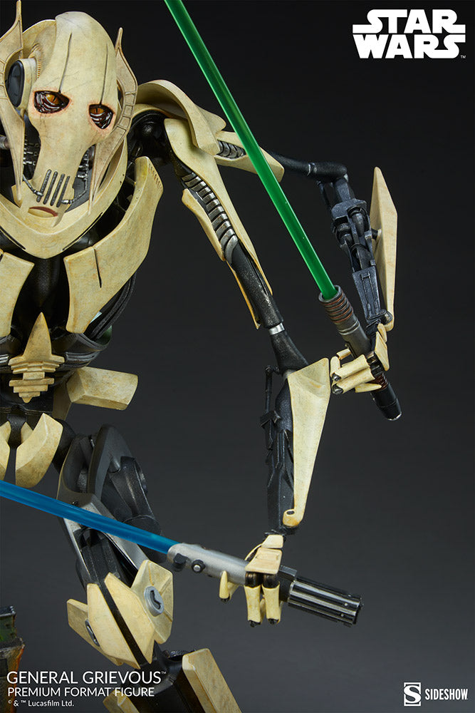 Load image into Gallery viewer, General Grievous (Star Wars: The Clone Wars) Premium Format Statue by Sideshow
