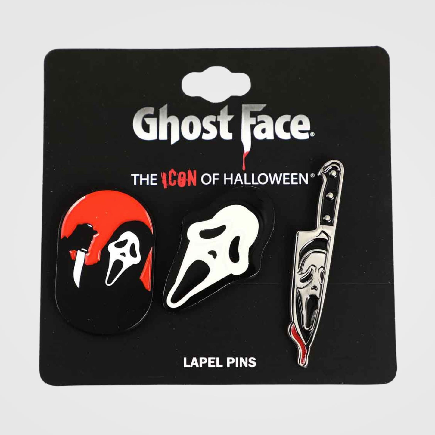 Load image into Gallery viewer, GhostFace (Scream) Enamel Pin Set
