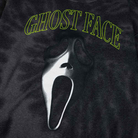 GhostFace (Scream) Washed Tie Dye Pullover Sweatshirt