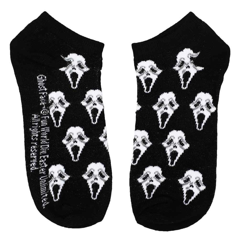 Load image into Gallery viewer, GhostFace (Scream) Ankle Socks 5 Pair Set
