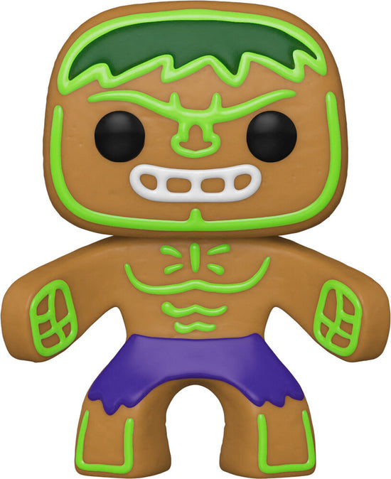 Load image into Gallery viewer, Gingerbread Hulk Marvel Holiday Funko Pop!
