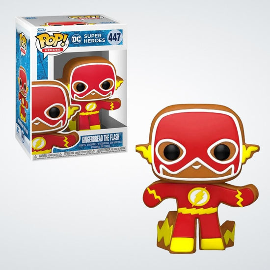 Load image into Gallery viewer, Gingerbread The Flash (DC Comics) Holiday Funko Pop!
