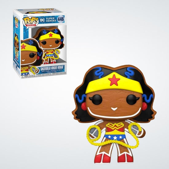 Gingerbread Wonder Woman (DC Comics) Holiday Funko Pop!