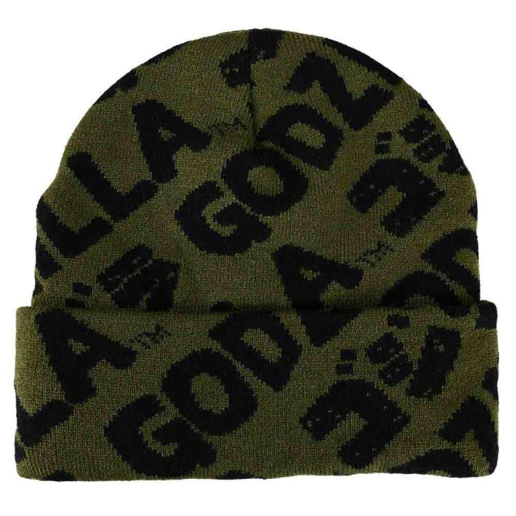 Load image into Gallery viewer, Godzilla Chibi AOP Beanie Hat
