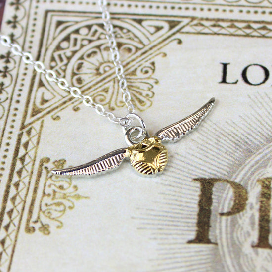 Golden Snitch Harry Potter Necklace (Link Chain)