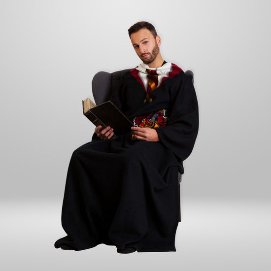 Gryffindor Robes (Harry Potter) Wearable Blanket With Sleeves