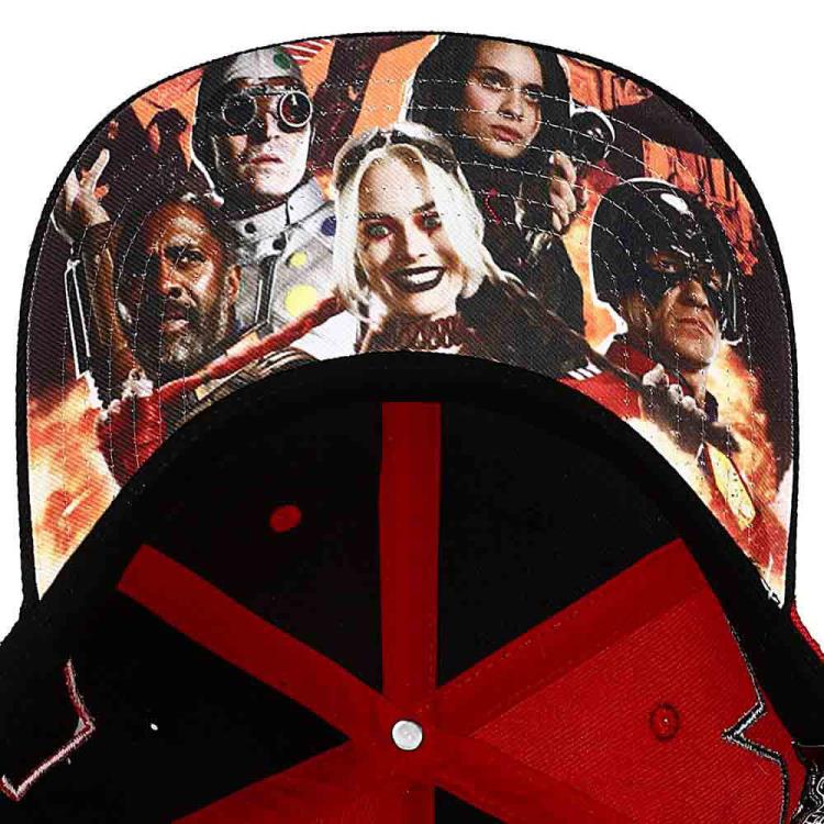 Load image into Gallery viewer, Harley Quinn Suicide Squad DC Comics Chrome Logo Snapback Hat
