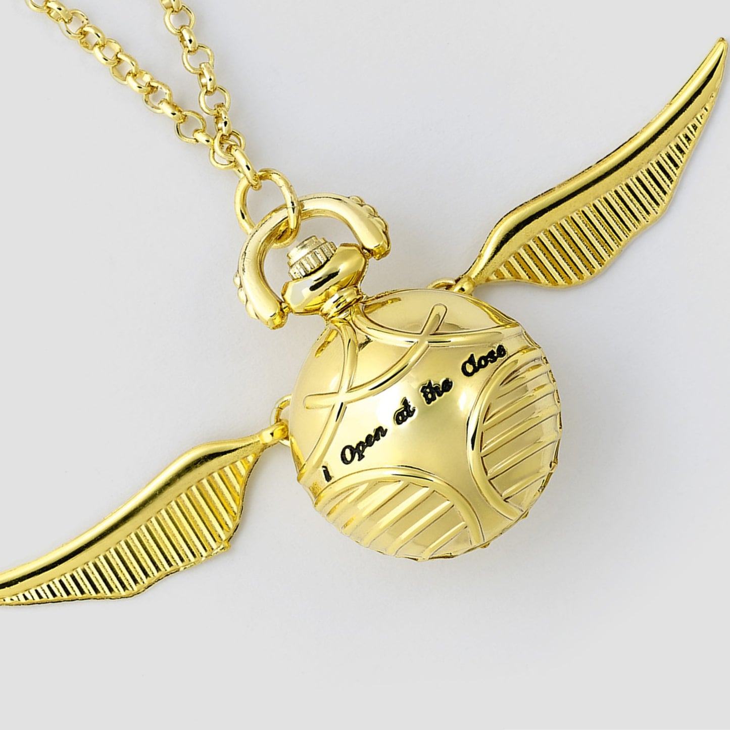 Golden Snitch Watch Necklace