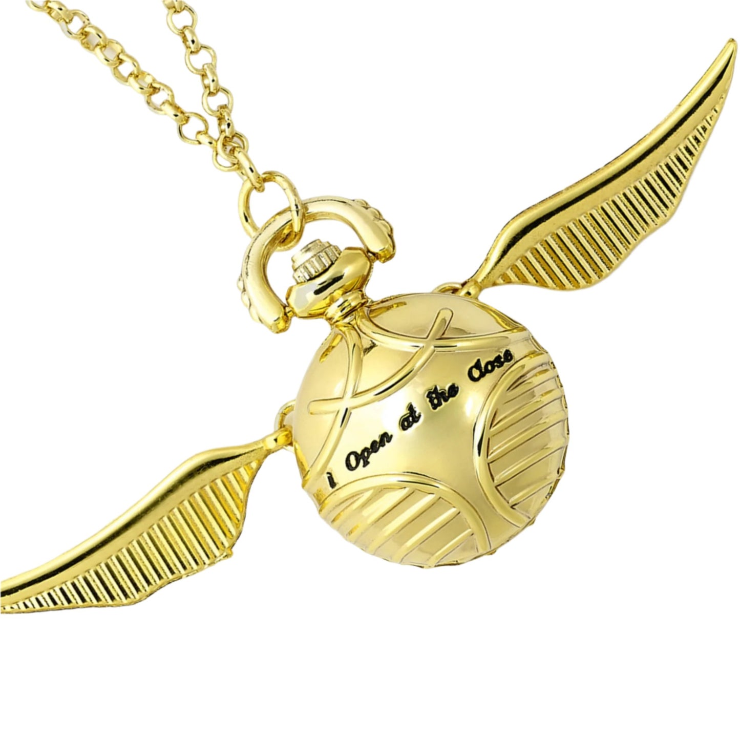 Golden Snitch Watch Necklace