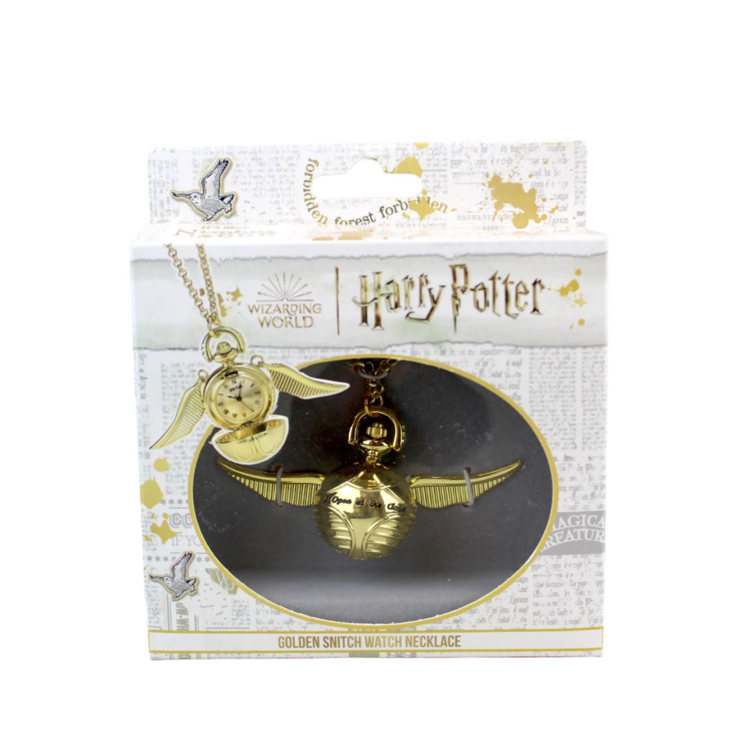 Golden Snitch (Harry Potter) Watch Necklace