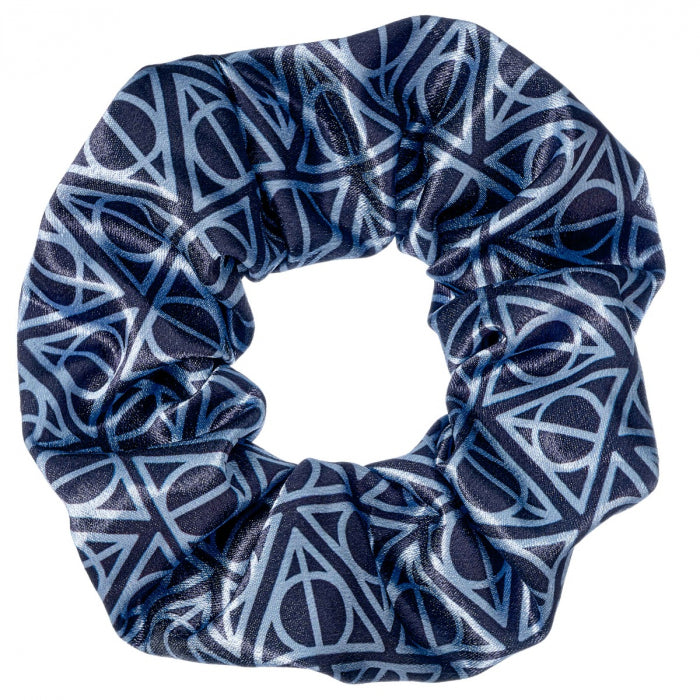 Load image into Gallery viewer, Deathly Hallows (Harry Potter) Scrunchie Hair Tie
