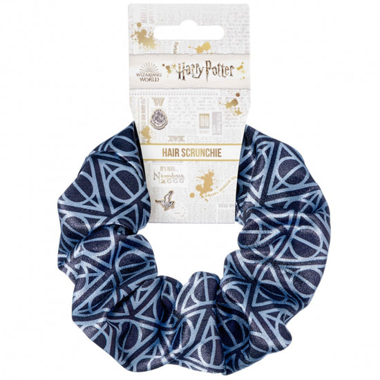 Load image into Gallery viewer, Deathly Hallows (Harry Potter) Scrunchie Hair Tie
