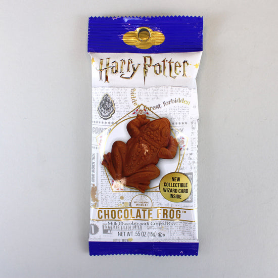 Harry Potter Chocolate Frog Candy with Wizard Trading Card