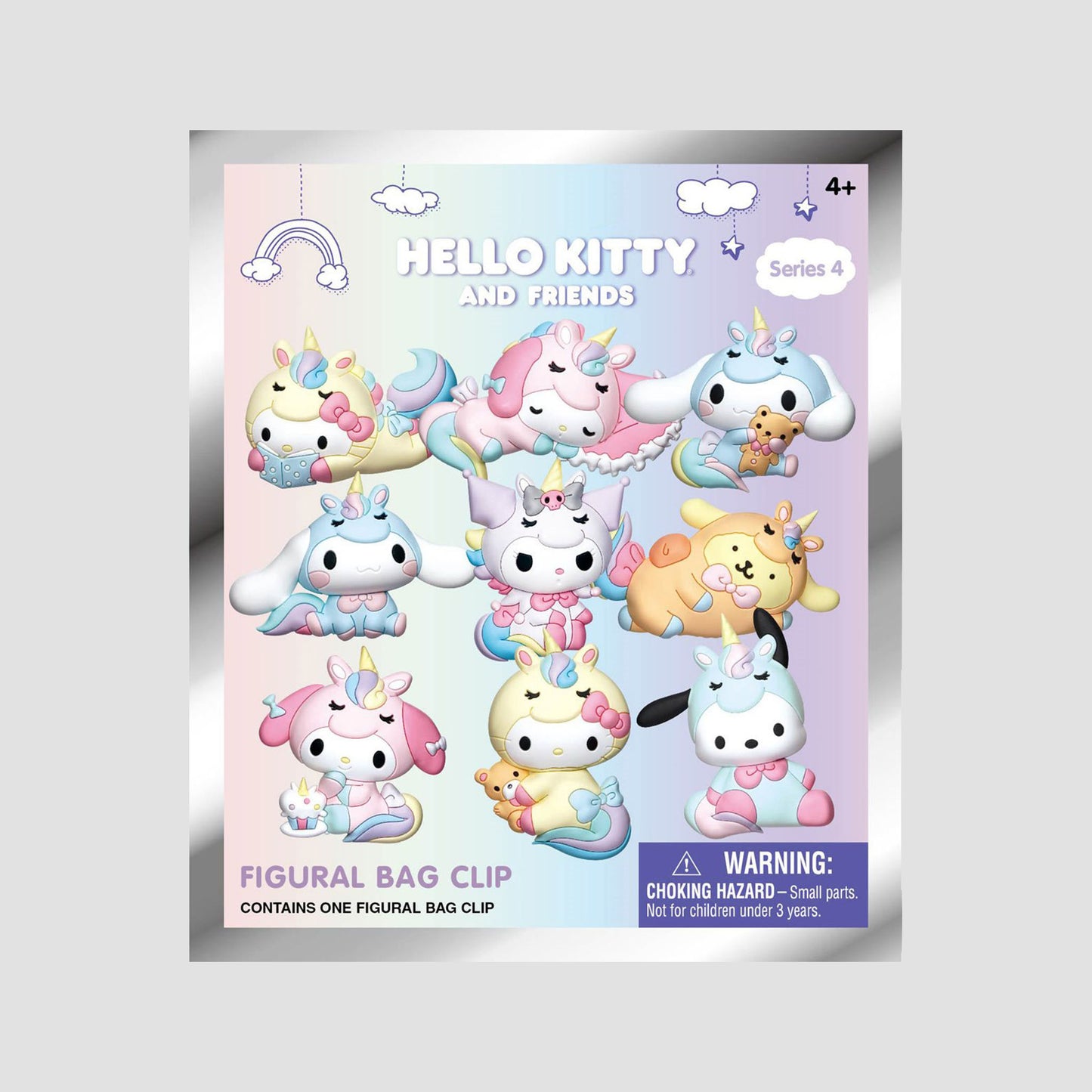 Hello Kitty and Friends Character Set of 4 Coasters