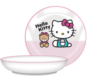 Hello Kitty and Plush (Sanrio) 9 inch Ceramic Bowl