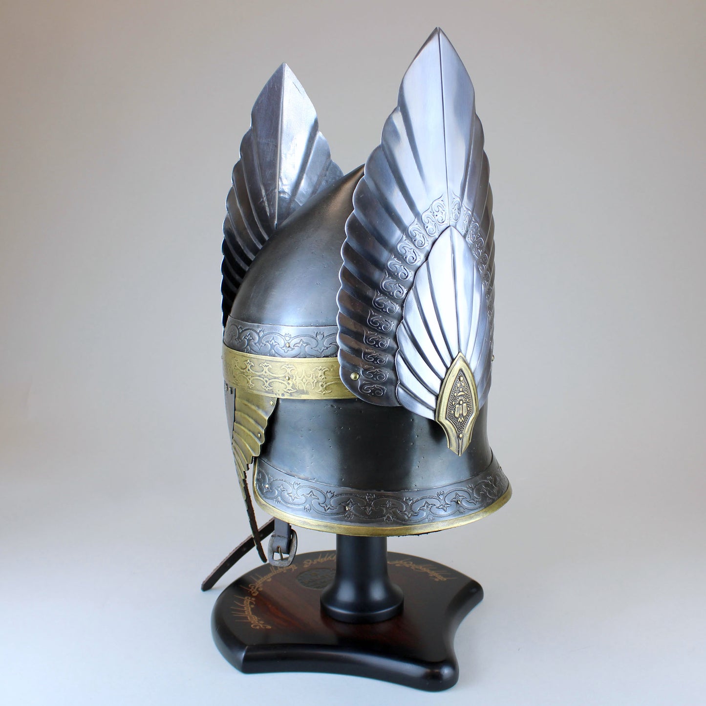 Helm of Elendil (Lord of the Rings) Full-Scale Prop Replica with Stand