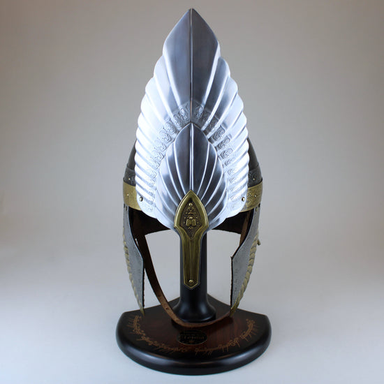 Helm of Elendil (Lord of the Rings) Full-Scale Prop Replica with Stand