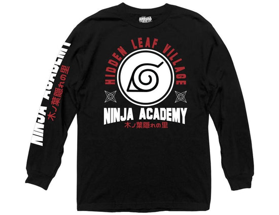 Load image into Gallery viewer, Hidden Leaf Ninja Academy (Naruto Shippuden) Long Sleeve Shirt
