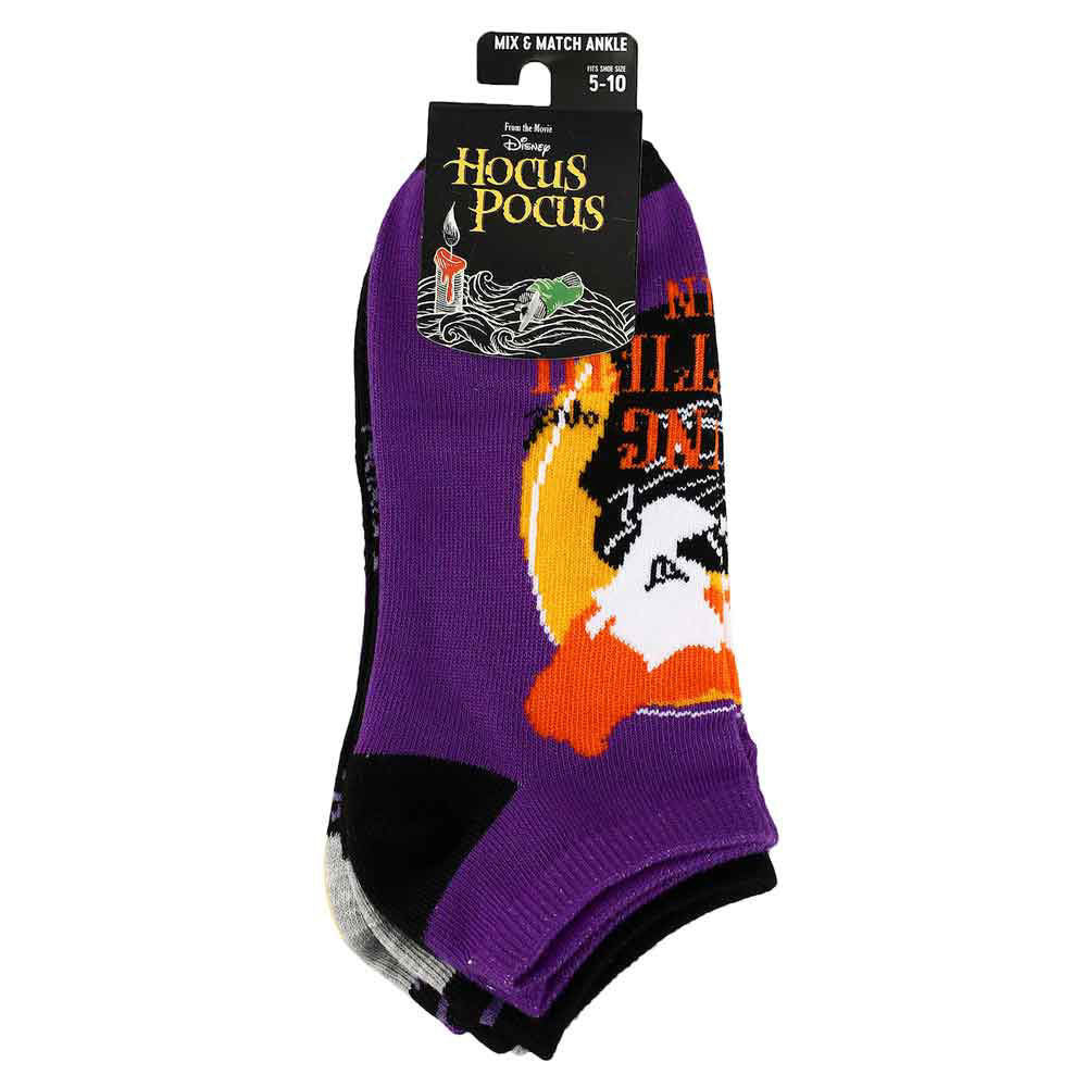 Hocus Pocus (Disney) Character Ankle Socks Set