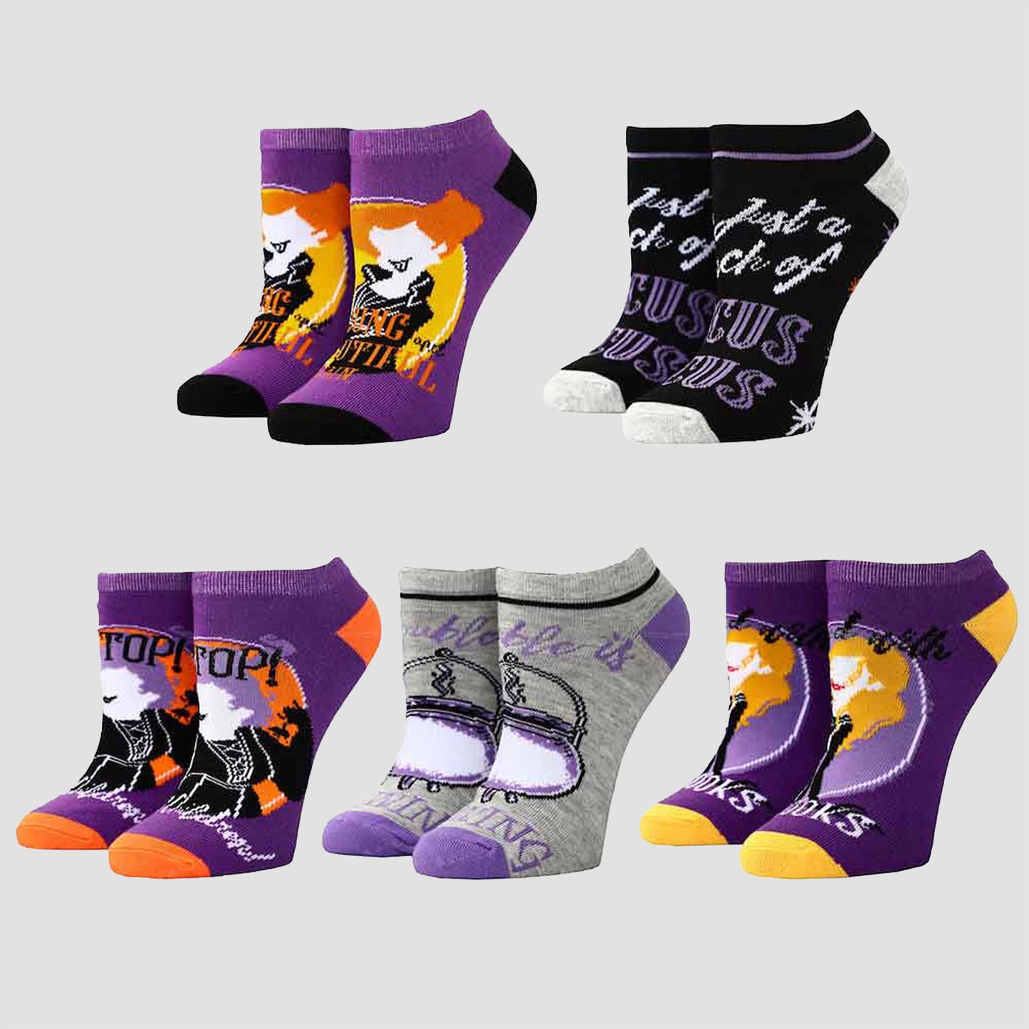 Hocus Pocus (Disney) Character Ankle Socks Set