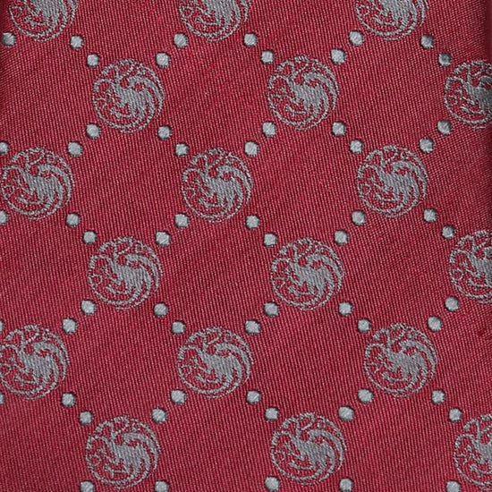 House Targaryen Dragon Dot (Red) Game of Thrones Fine Necktie